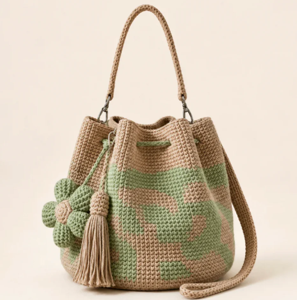 Frank's Flower Crochet Bag